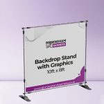 Backdrop Stand With Graphics (10ft x 8ft)