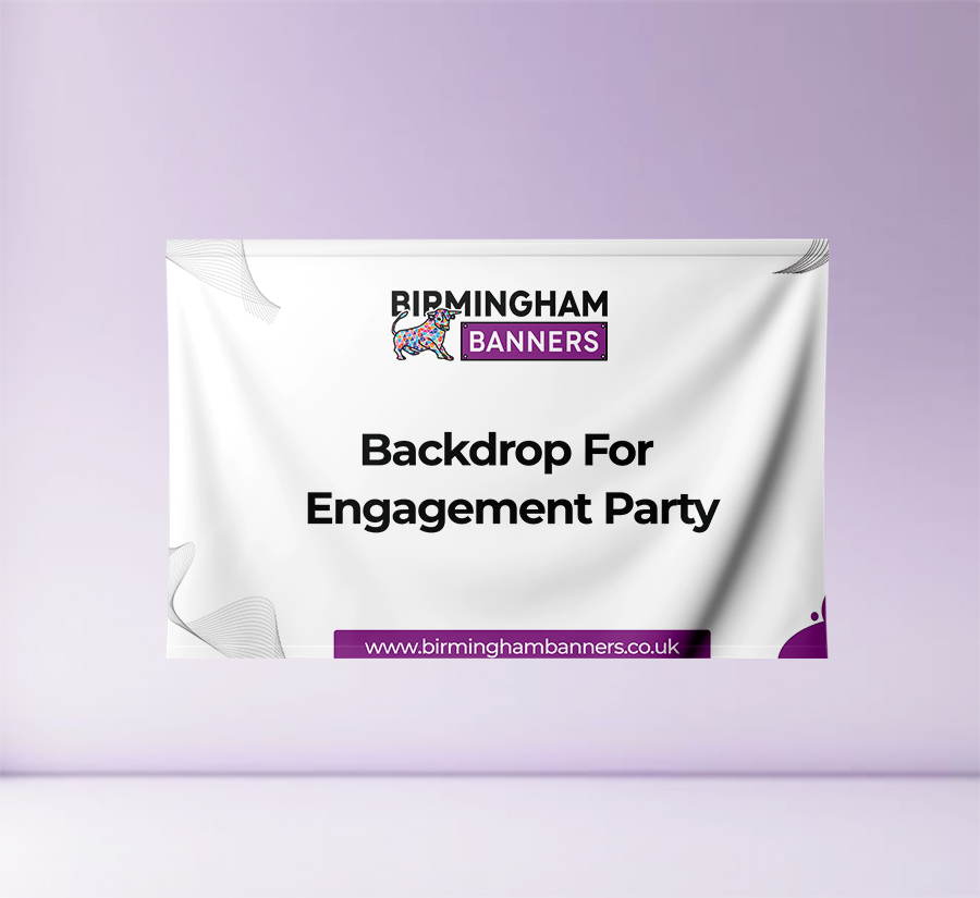 Backdrop For Engagement Party
