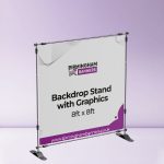 Backdrop Stand With Graphics (8ft x 8ft)