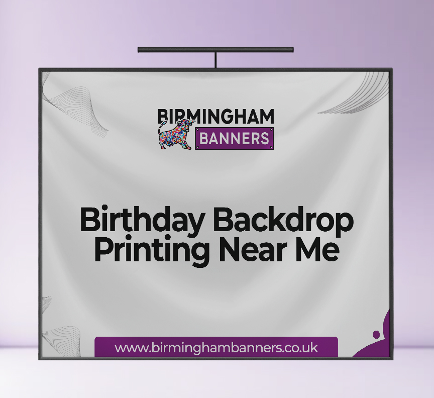 Birthday Backdrop Printing Near Me