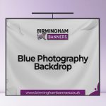 Blue Photography Backdrop