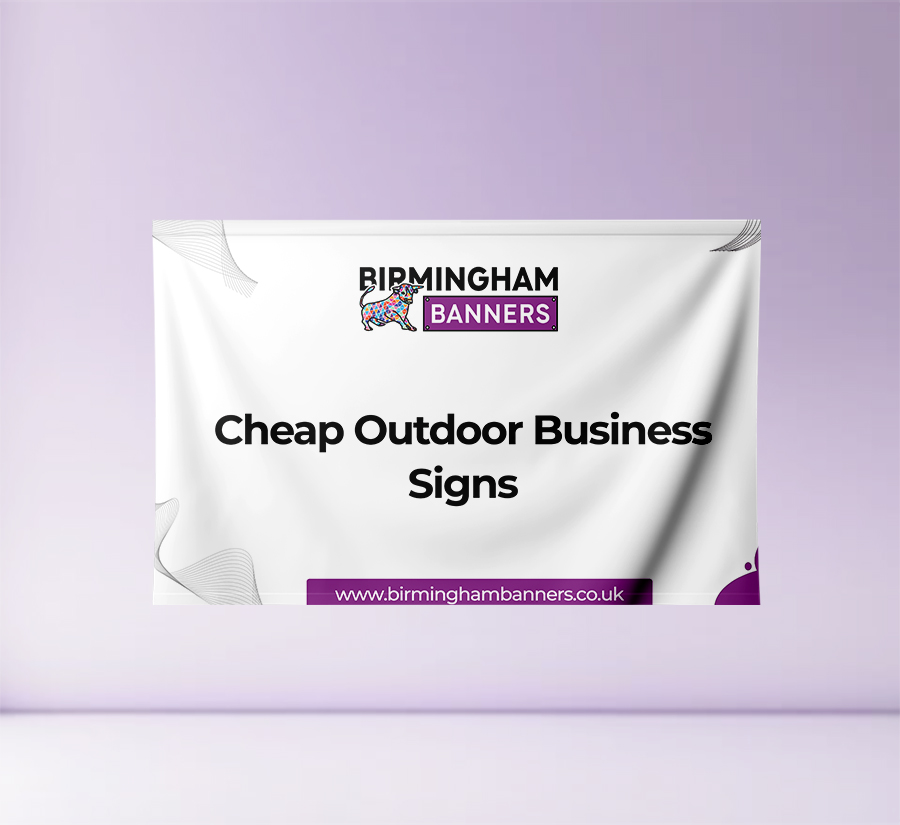 Cheap Outdoor Business Signs