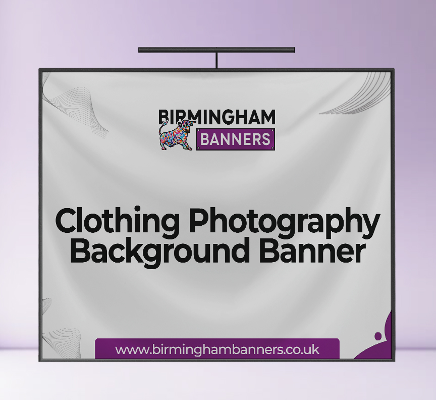 Clothing Photography Background Banner