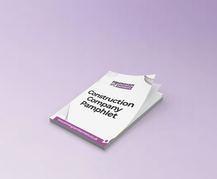 Construction Company Pamphlet