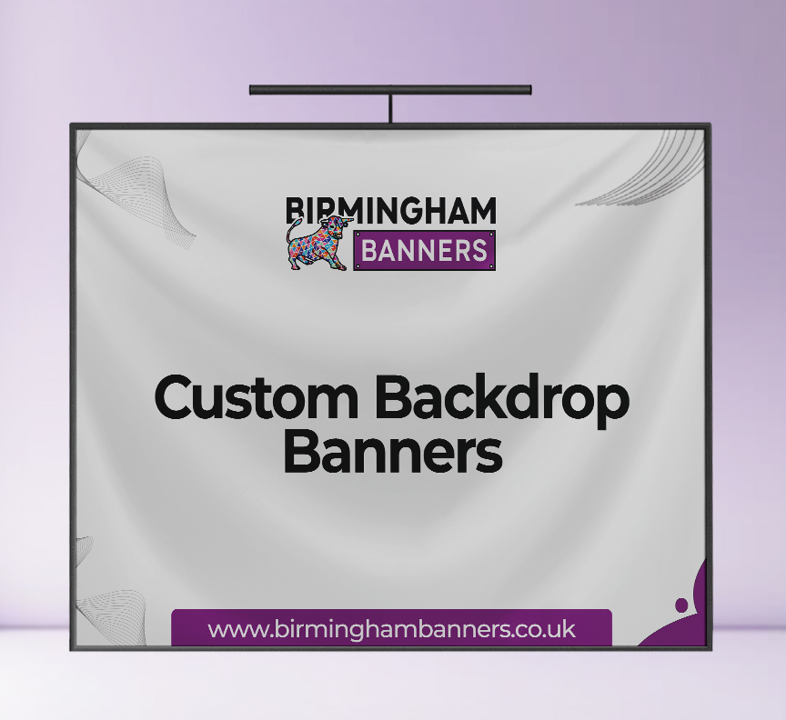 Custom Backdrop Banners
