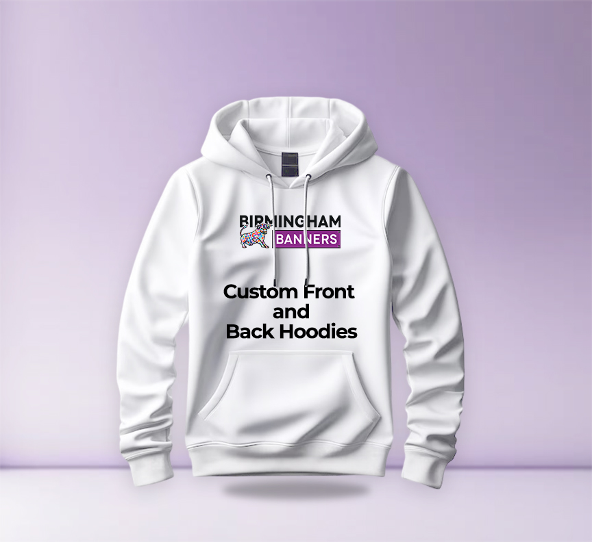 Custom Front and Back Hoodies