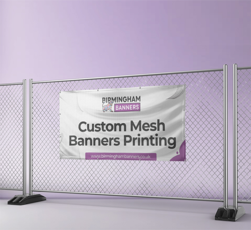 Custom Mesh Banners Printing