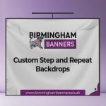 Custom Step and Repeat Backdrops