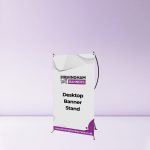 Desktop Banner Stand