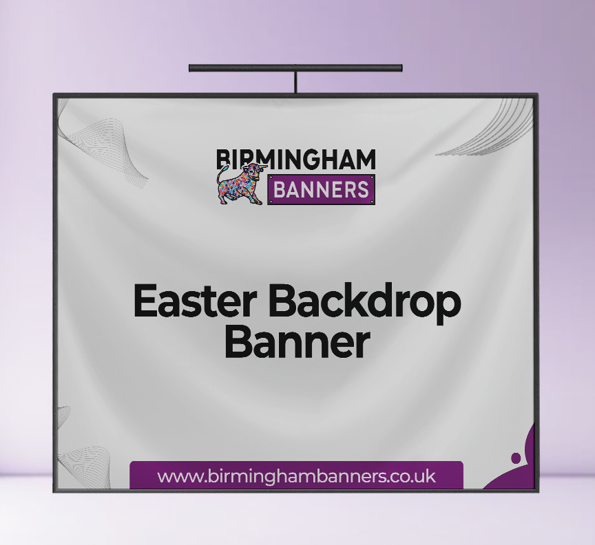 Easter Backdrop Banner