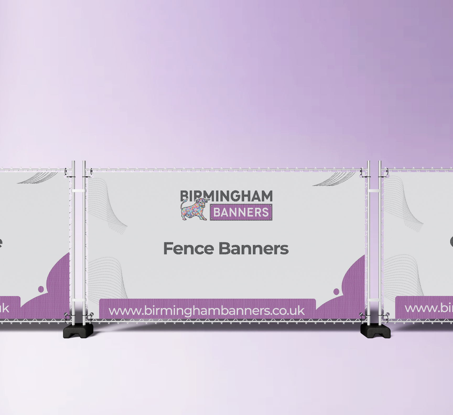 Fence Banners Four Oaks