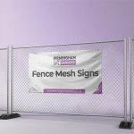 Fence Mesh Signs