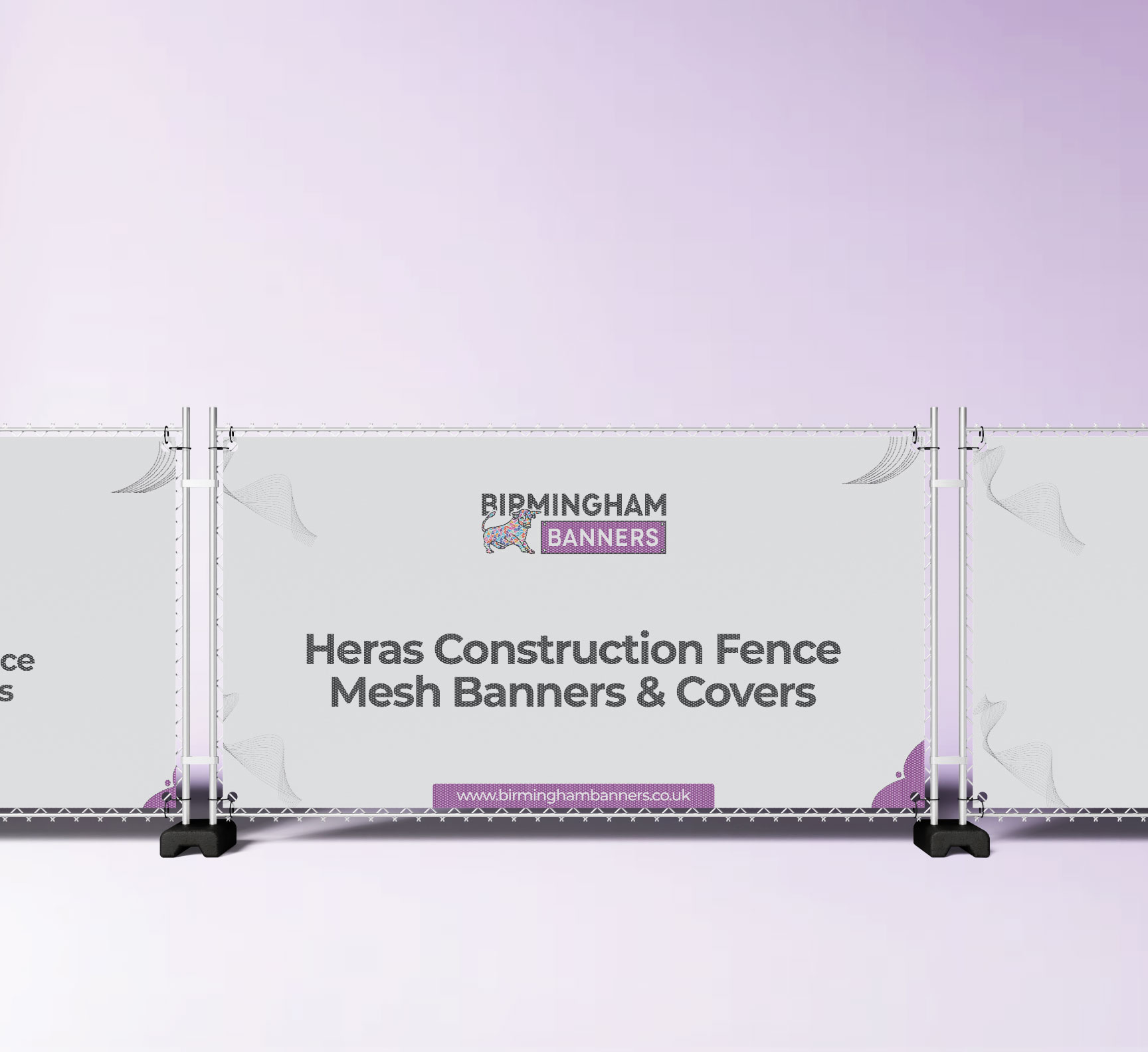 Heras Construction Fence Mesh Banners & Covers