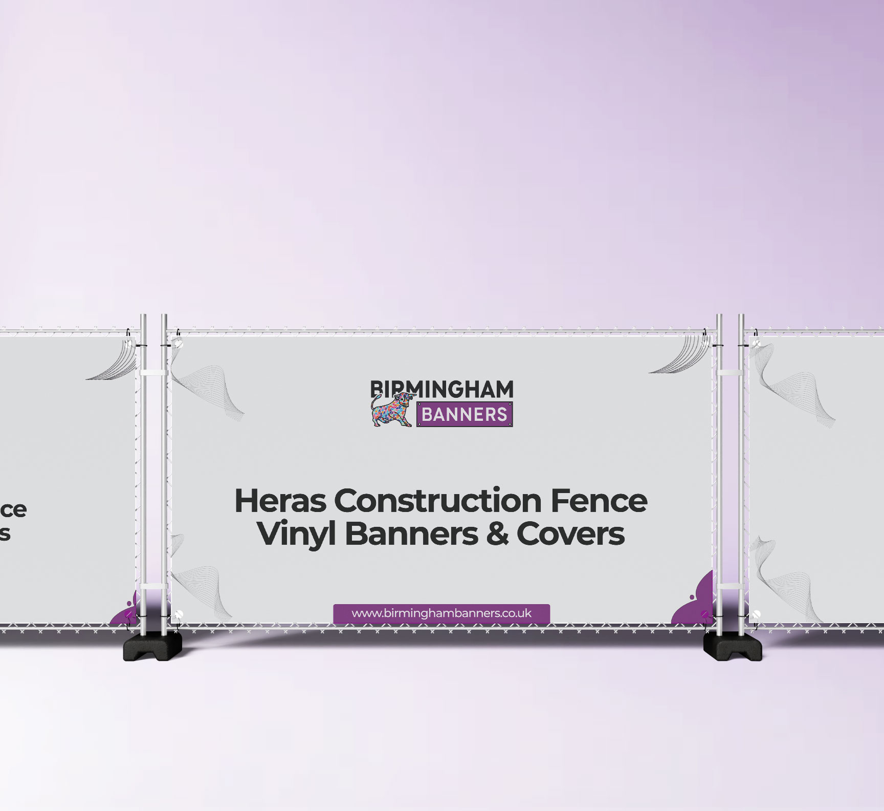 Heras Fence Cover Banners