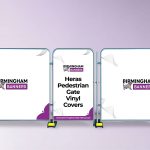 Heras Pedestrian Gate Vinyl Covers