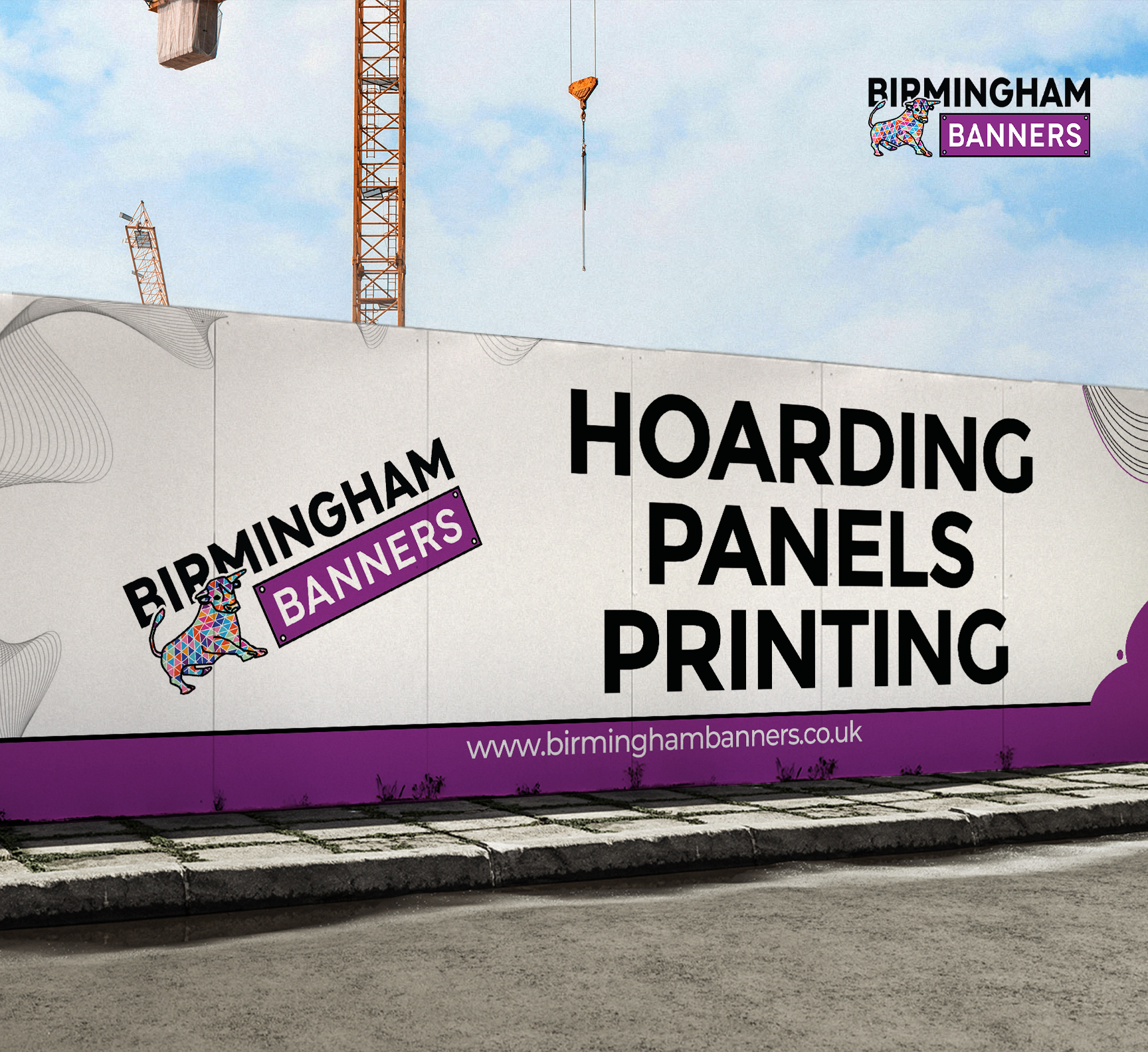 Hoarding Panels Printing