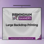 Large Backdrop Printing