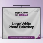 Large White Photo Bakcdrop