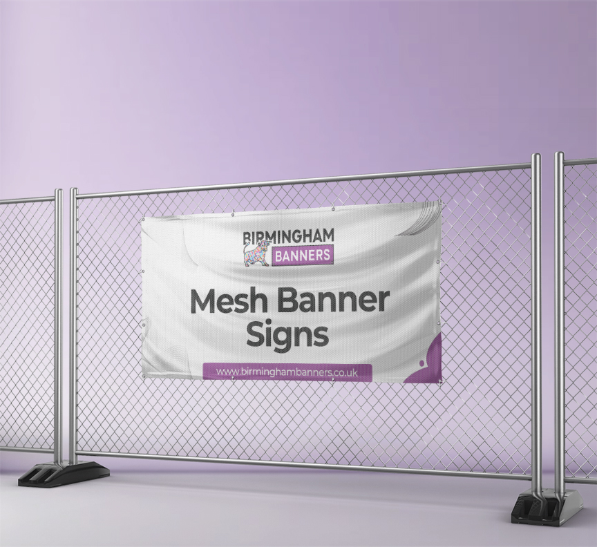 Mesh Banner Signs