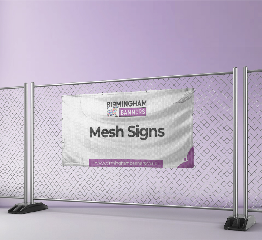 Mesh Signs