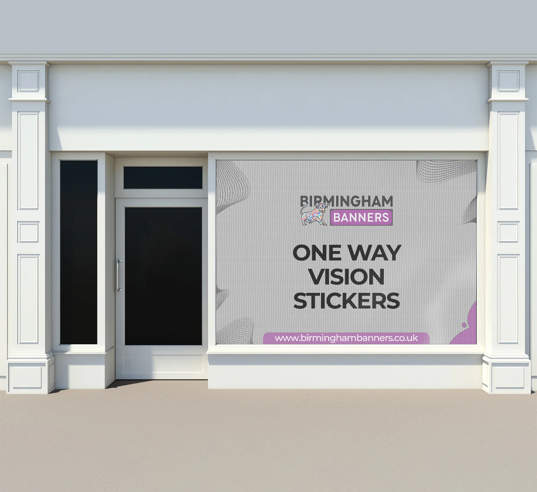 One Way Vision Stickers