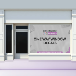 One Way Window Decals