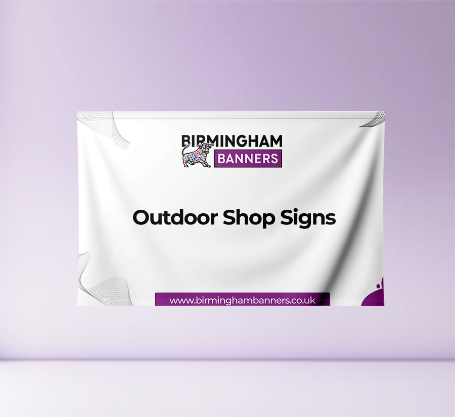 Outdoor Shop Signs