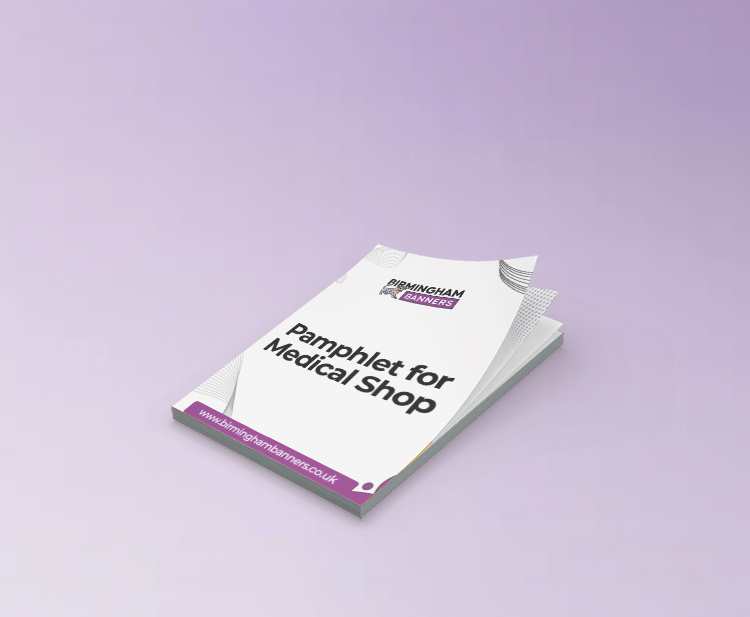 Pamphlet for Medical Shop