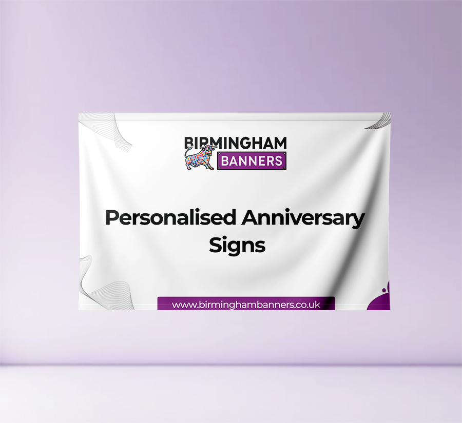 Personalised Anniversary Signs