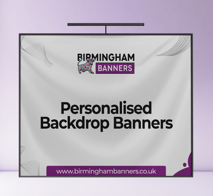 Personalised Backdrop Banners