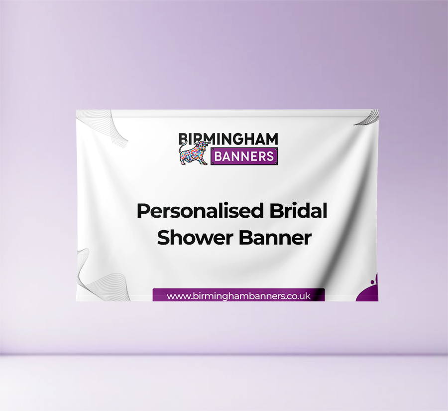 Personalised Bridal Shower Banner