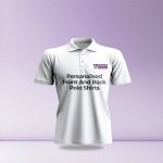 Personalised Front And Back Polo Shirts