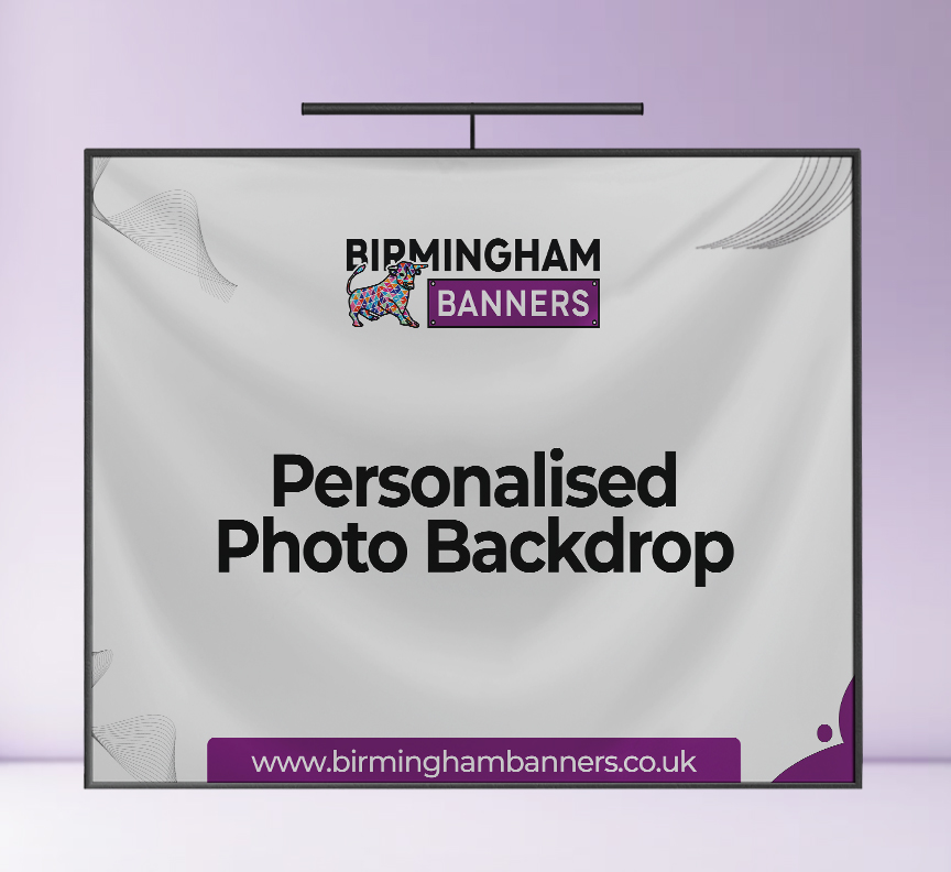 Personalised Photo Backdrop