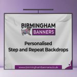 Personalised Step and Repeat Backdrops