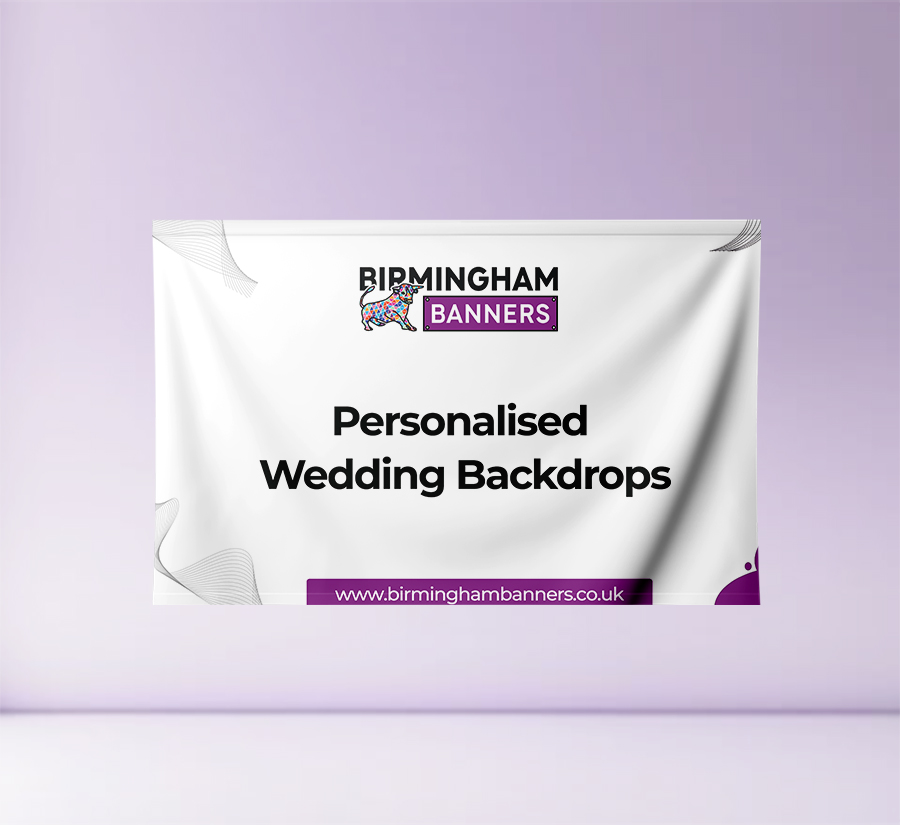 Personalised Wedding Backdrops