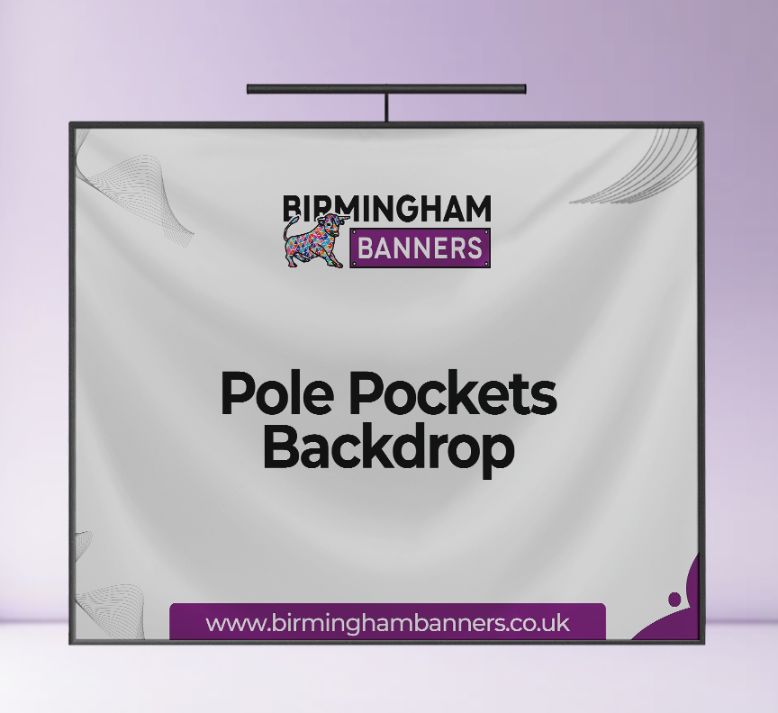 Pole Pockets Backdrop