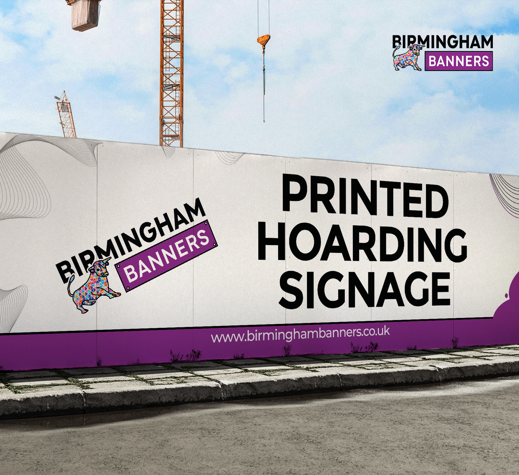 Printed Hoarding Signage