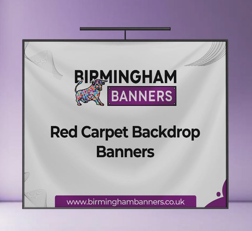 Red Carpet Backdrop Banners