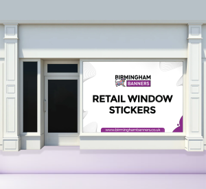Retail Window Stickers