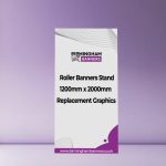 Roller Banner Stand 1200mm x 2000mm Replacement Graphics