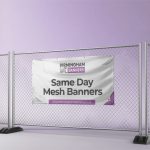 Same Day Mesh Banners