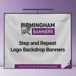 Step and Repeat Logo Backdrop Banners