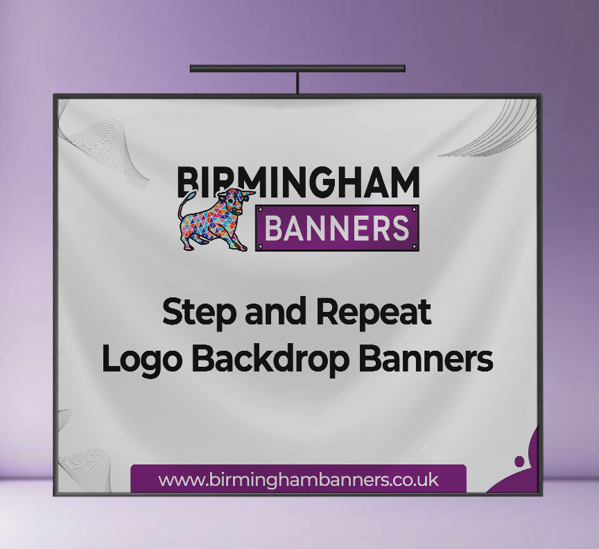 Step and Repeat Logo Backdrop Banners