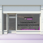 Transparent Window Stickers