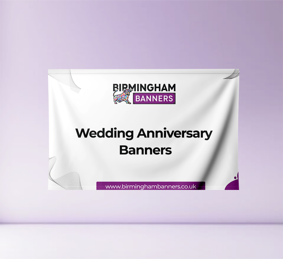 Wedding Anniversary Banners