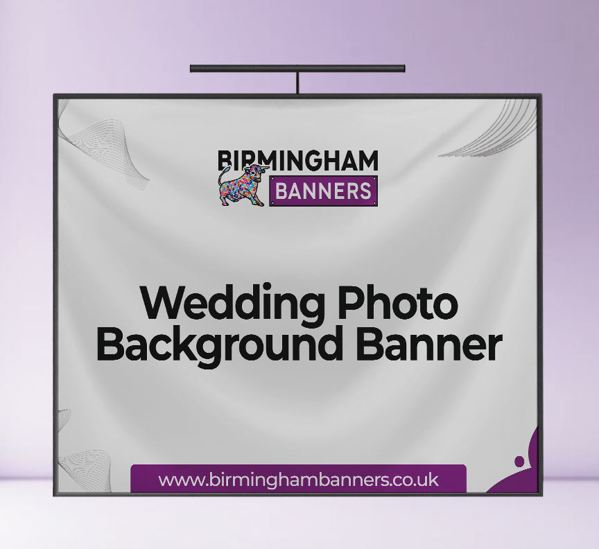 Wedding Photo Background Banner