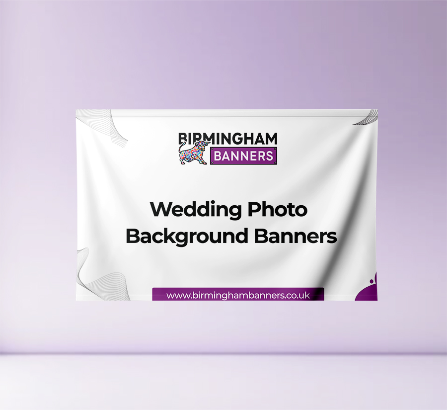 Wedding Photo Background Banners