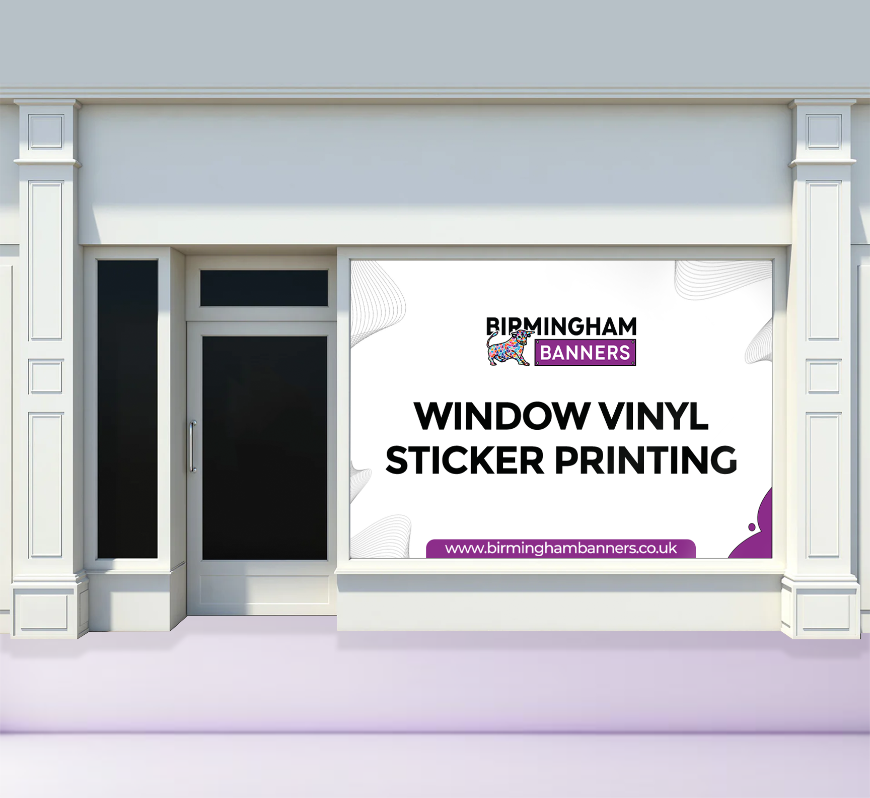 Window Vinyl Sticker Printing