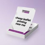 cheap leaflet printing near me