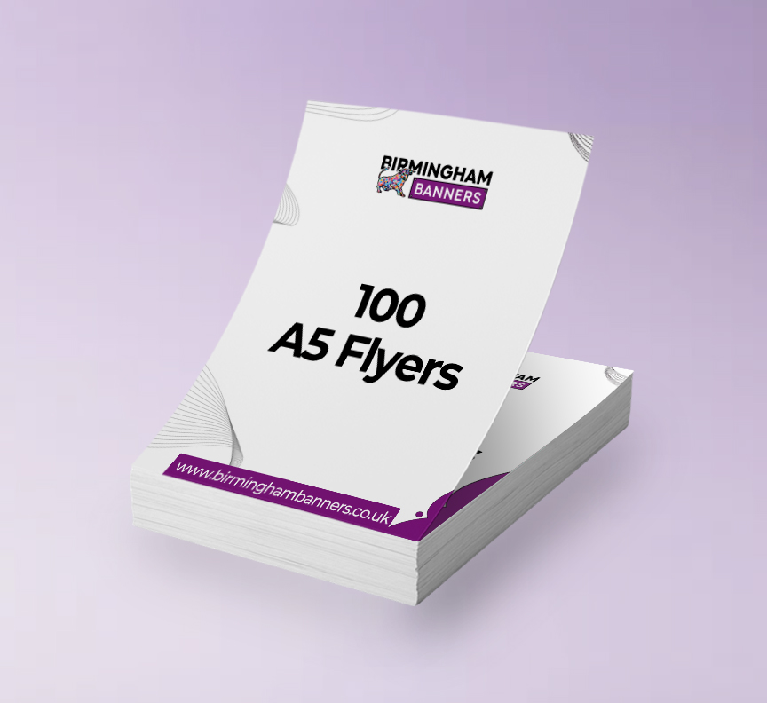 100 A5 Flyers